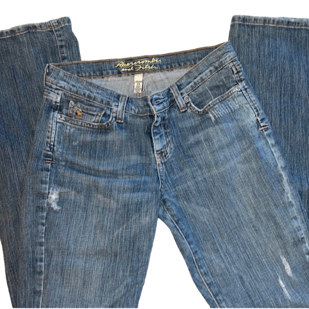 Abercrombie Low Rise Boot Cut Jeans